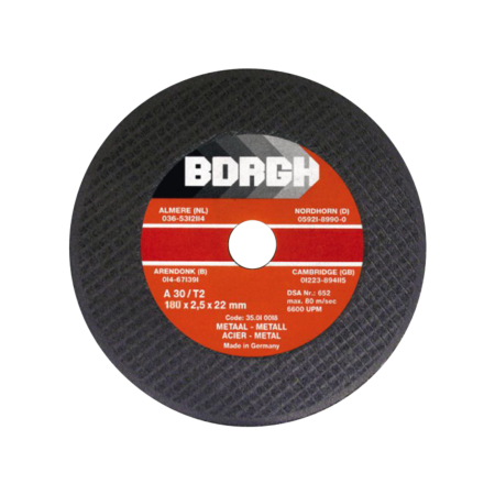 Disco abrasivo de corte para metal A30T