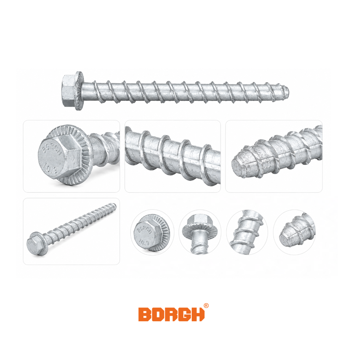 Parafuso Concrete Bolt
Top C25
